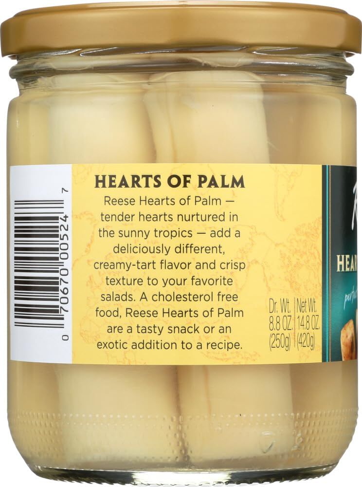Reese Hearts of Palm, 14.5 oz, (Pack of 12)