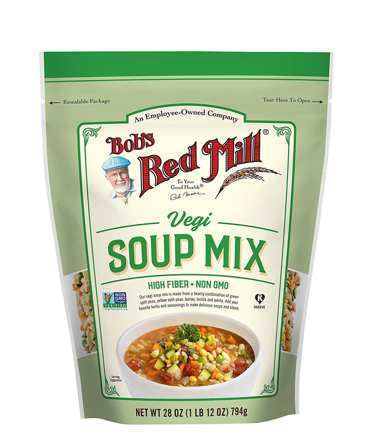Bob's Red Mill Vegetable Soup Mix, 28 Oz (Pack of 2)